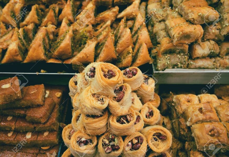 معرض حلويات في تركيا