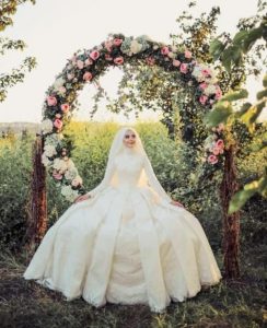 فساتين زفاف محجبات تركية